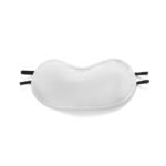 Bamboo Orthopaedic Leg Pillow with Eye Mask - White - Image 3