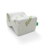 Bamboo Orthopaedic Leg Pillow with Eye Mask - White - Image 6