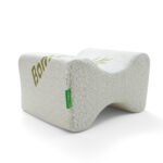 Bamboo Orthopaedic Leg Pillow with Eye Mask - White - Image 7
