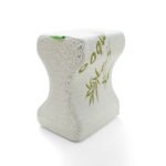 Bamboo Orthopaedic Leg Pillow with Eye Mask - White - Image 10