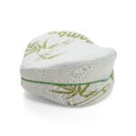 Bamboo Orthopaedic Leg Pillow with Eye Mask - White - Image 5