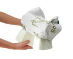 Bamboo Orthopaedic Leg Pillow with Eye Mask - White - Image 15