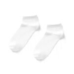 3 Pack Men’s Bamboo Cotton Socks - White