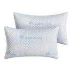 Cool Memory Foam Pillow Pack of 2 - White
