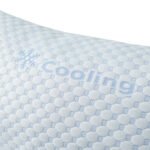 Cool Memory Foam Pillow Pack of 2 - White - Image 2