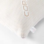 2 Pack Copper Memory Foam Pillow - White & Copper - Image 2
