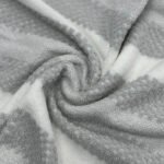Soft Hotel Quality Striped Towel Set - Grey