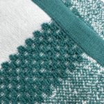 Soft Hotel Quality Striped Towel Set - Teal