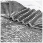 Deluxe Fleece Sherpa Cozy Blanket - Charcoal