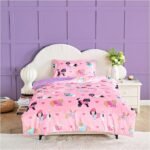 Pooch Pals Fleece Duvet Cover Set - Multi
