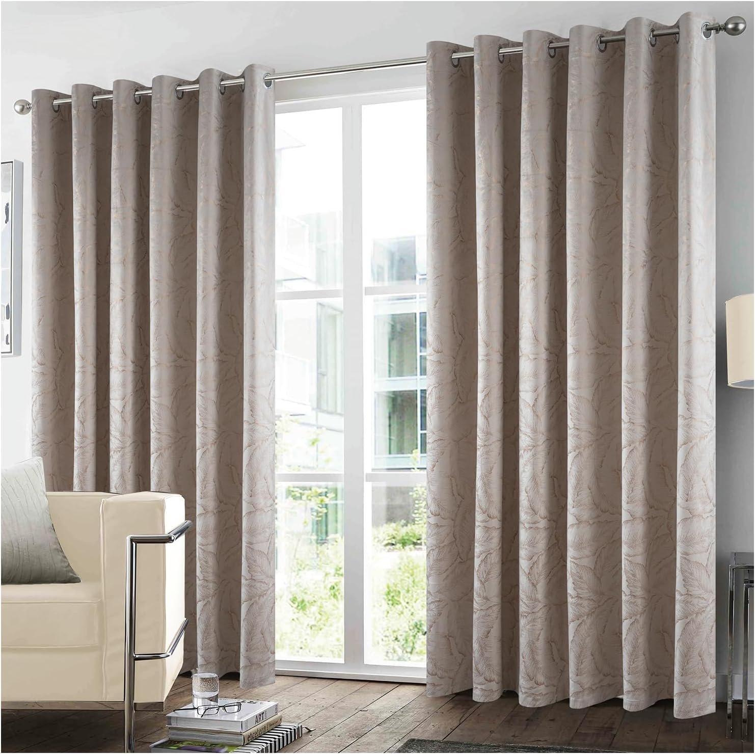 71MW6F6t5xL._AC_SL1500_ Velvet Blackout Curtains - Natural