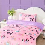 Pooch Pals Fleece Duvet Cover Set - Multi