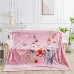 Flower Insomnia Stress Fleece Bed Blanket 5kg - Image 4