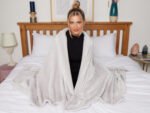 Luxury Fluffy Fleece Couch Throw - Silver - Image 6