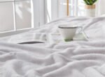 Luxury Fluffy Fleece Couch Throw - Silver - Image 14