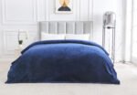 Luxury Fluffy Fleece Couch Throw - Navy - Image 15