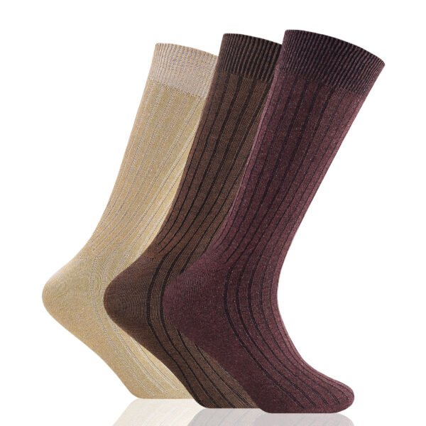 12 Pack Men’s Cotton Large Size Socks - Fashion