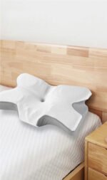 Ergonomic Memory Foam Orthopaedic Pillow - White - Image 2