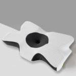 Cervical Orthopaedic Memory Foam Pillow - White