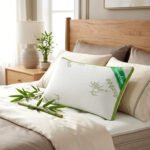 Memory Foam Bamboo Airflow Box Pillow - White