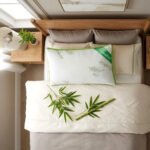 Memory Foam Bamboo Airflow Box Pillow - White - Image 2