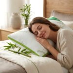 Memory Foam Bamboo Airflow Box Pillow - White - Image 3