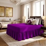 Luxury Valance Bed Sheet Collection - Berry