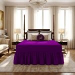 Luxury Valance Bed Sheet Collection - Berry