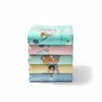 Dreamy Bear Baby Fleece Throw - Duck Egg - Image 12