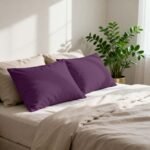Super Soft Cozy Plain Pillowcase Set - Berry