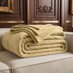Mink Fur Throw Biscuit