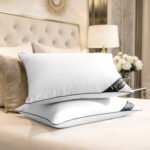 Luxury Egyptian Cotton Pillow Pair - Black