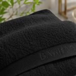 Highly Absorbent Soft Bamboo Towel Set - Black