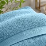 Highly Absorbent Soft Bamboo Towel Set - Blue