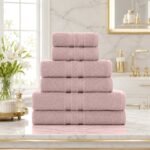 Super Soft Hotel Style Towel Set - Blush Pink