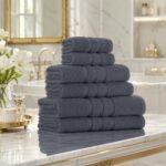 Super Soft Hotel Style Towel Set - Charcoal