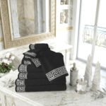 Luxury 8 Piece Cotton Towel Bale Set - Charcoal