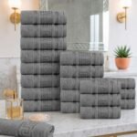20 Piece Greek Towel Bale Set - Charcoal