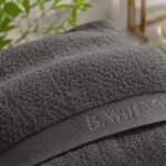 Highly Absorbent Soft Bamboo Towel Set - Charcoal