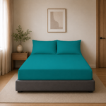 Non Iron Extra Deep Fitted Sheet - Deep Teal