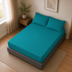 Non Iron Extra Deep Fitted Sheet - Deep Teal