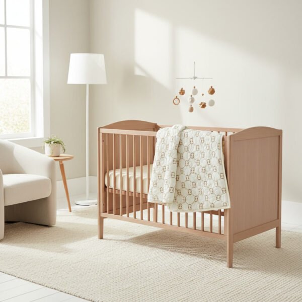 Coco Baby Fleece Throw – Cream
