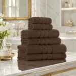 Super Soft Hotel Style Towel Set - Cocoa