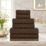 Super Soft Hotel Style Towel Set - Cocoa