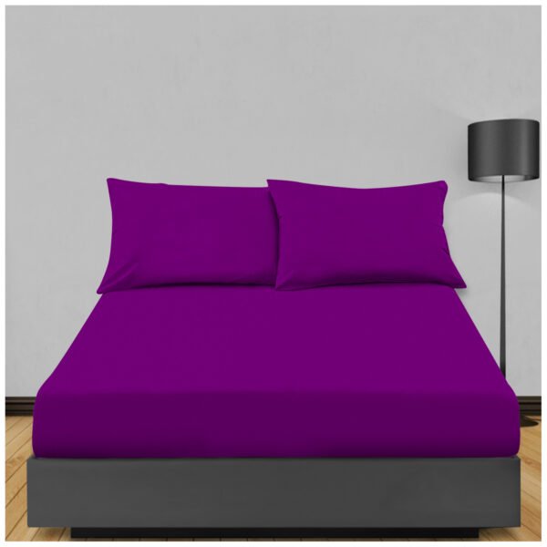 Non Iron Extra Deep Fitted Sheet - Berry