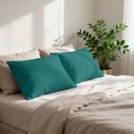 Super Soft Cosy Plain Pillowcase Set - Deep Teal