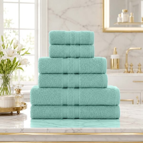 Super Soft Hotel Style Towel Set - Duck Egg