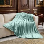 Mink Fur Throw - Dark Egg
