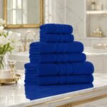 Super Soft Hotel Style Towel Set - Electric Blue