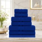 Super Soft Hotel Style Towel Set - Electric Blue
